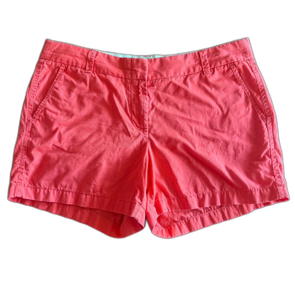 J.Crew Coral Chino Shorts Women's 12